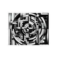 Rêve abstrait Symétrie- Tableau aluminium