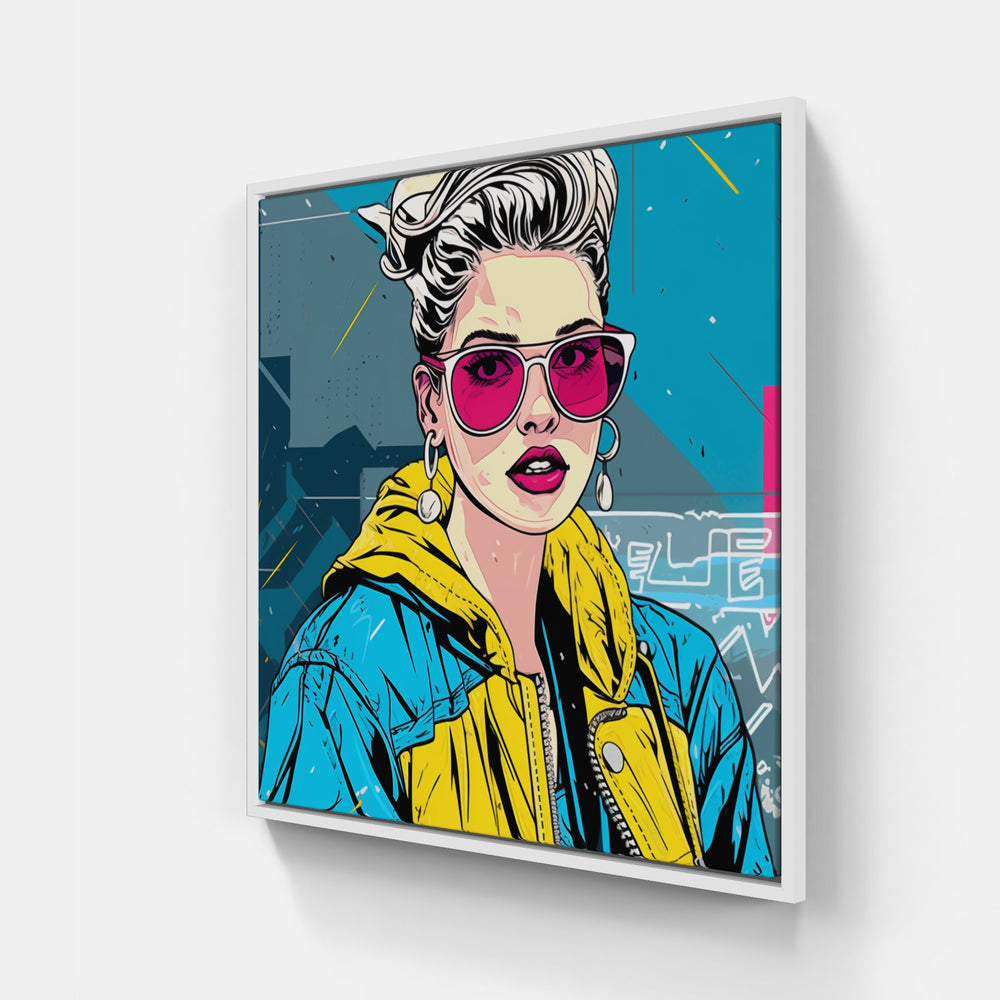 Artistic Streetwear Revamp-Canvas-artwall-20x20 cm-White-Artwall