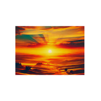 Brille mon soleil !- Tableau aluminium