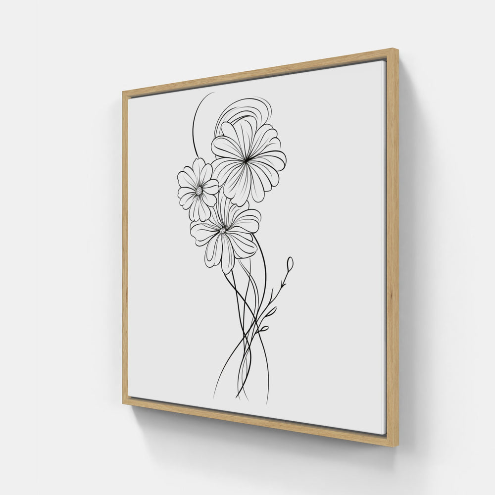 Enchanted Line-Canvas-artwall-Artwall