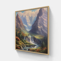 Majestic Mountain Range-Canvas-artwall-Artwall