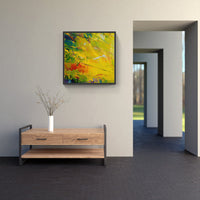 Yellow summer bright-Canvas-artwall-Artwall