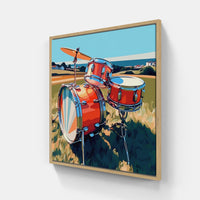 Dynamic Drum Beats-Canvas-artwall-Artwall
