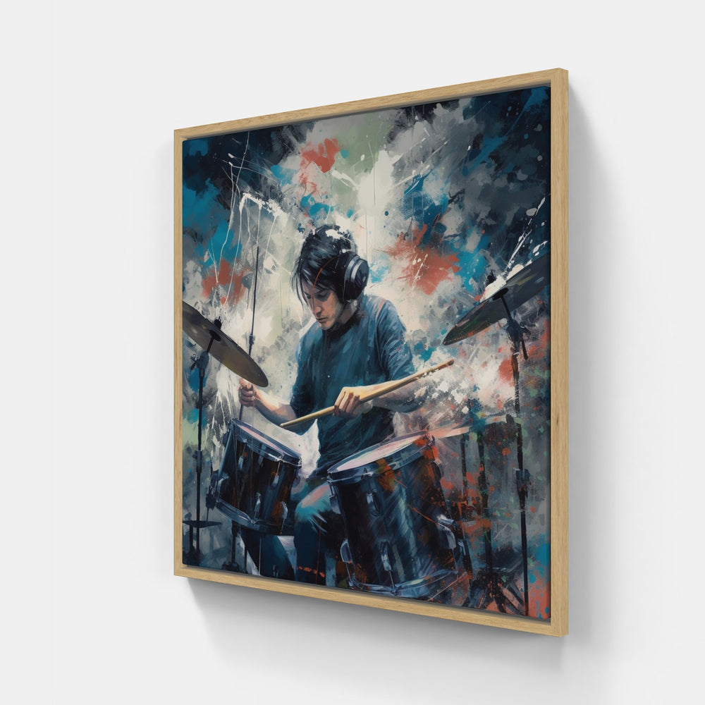 Drummer's Artistic Canvas-Canvas-artwall-Artwall