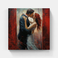 Amorous Embrace Harmony-Canvas-artwall-Artwall