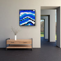 Blue sun dreams-Canvas-artwall-Artwall