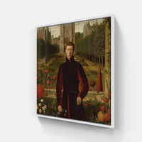 Enchanting Van Eyck Vision-Canvas-artwall-20x20 cm-White-Artwall