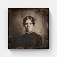 Enigmatic Daguerreotype Whispers-Canvas-artwall-Artwall