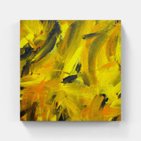 Yellow sunlight glows-Canvas-artwall-Artwall