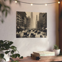 New York Dreaming.- Tableau aluminium