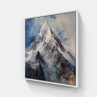 Enchanting Summit View-Canvas-artwall-20x20 cm-White-Artwall