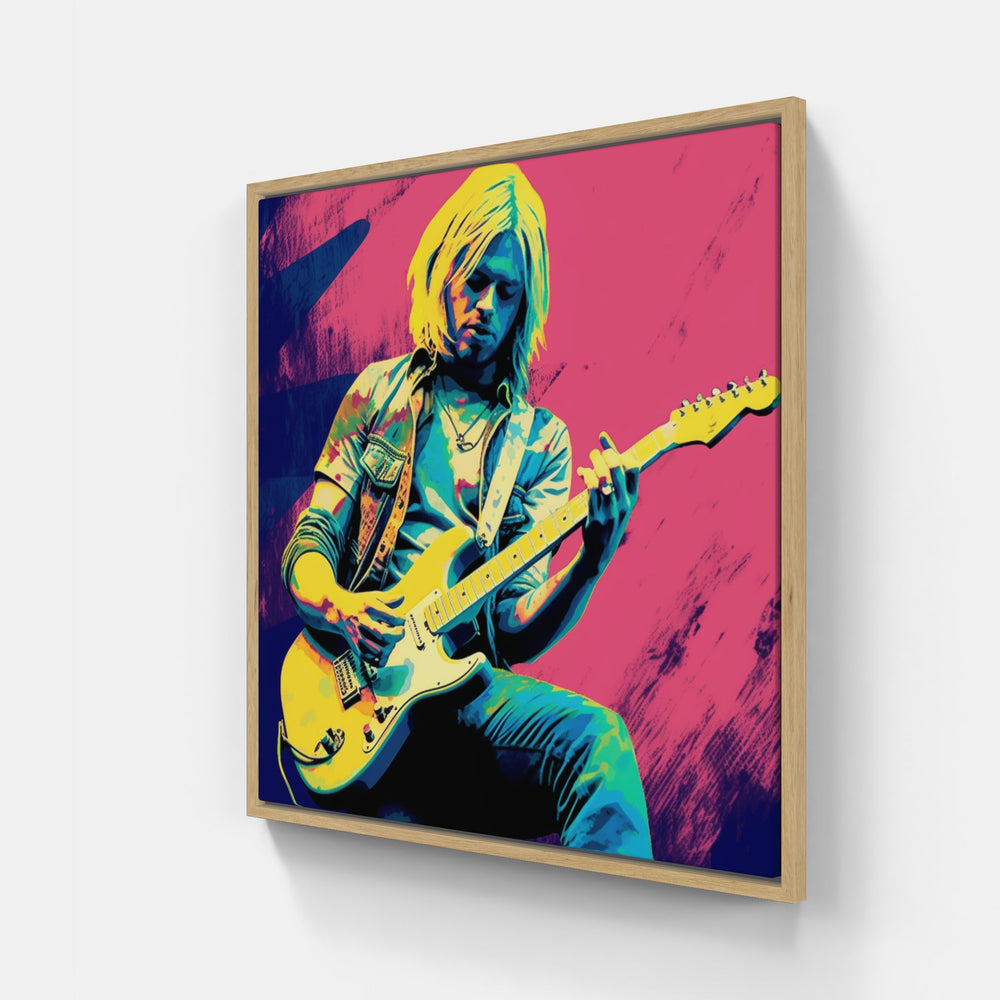 Kurt Cobain-Canvas-artwall-Artwall