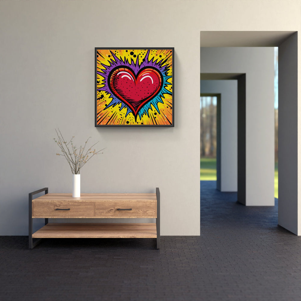 Eternal Heart Harmony-Canvas-artwall-Artwall