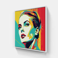 Warhol Pop Screen-Canvas-artwall-20x20 cm-White-Artwall