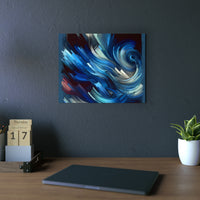 Bleu ciel espoir.- Tableau aluminium