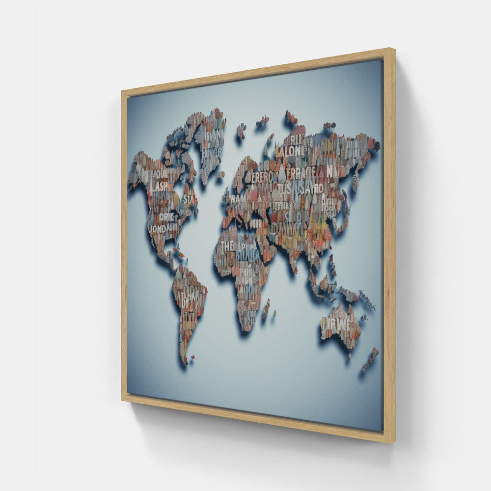 Enigmatic World Insights-Canvas-artwall-Artwall