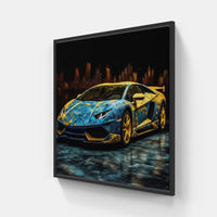 Driven Expressions-Canvas-artwall-20x20 cm-Black-Artwall