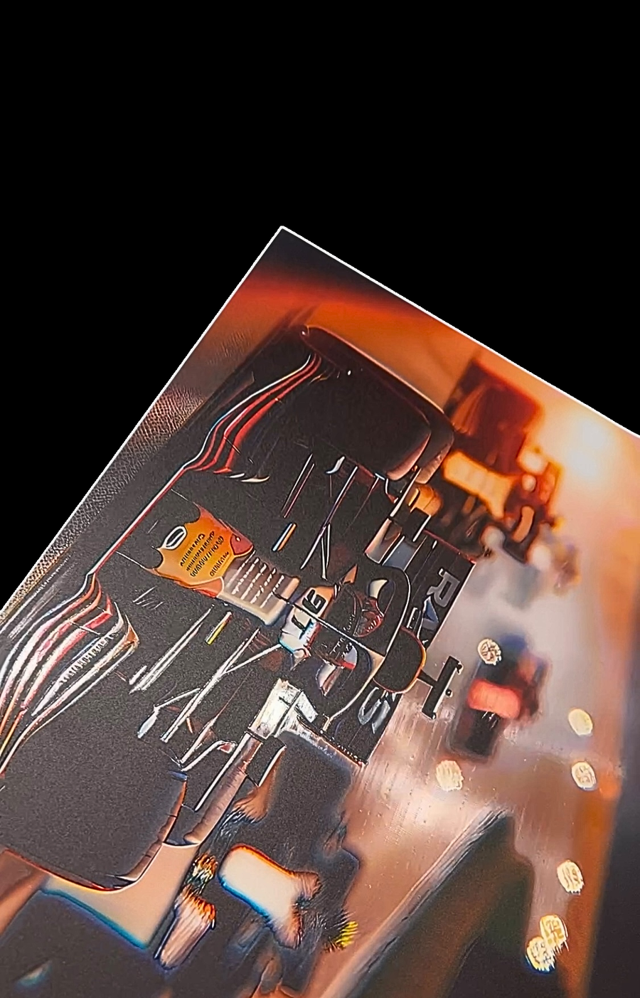Aluminium Dibond relief 3D