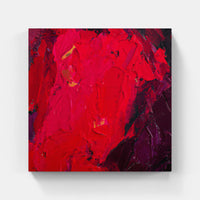 Red rising sun-Canvas-artwall-Artwall