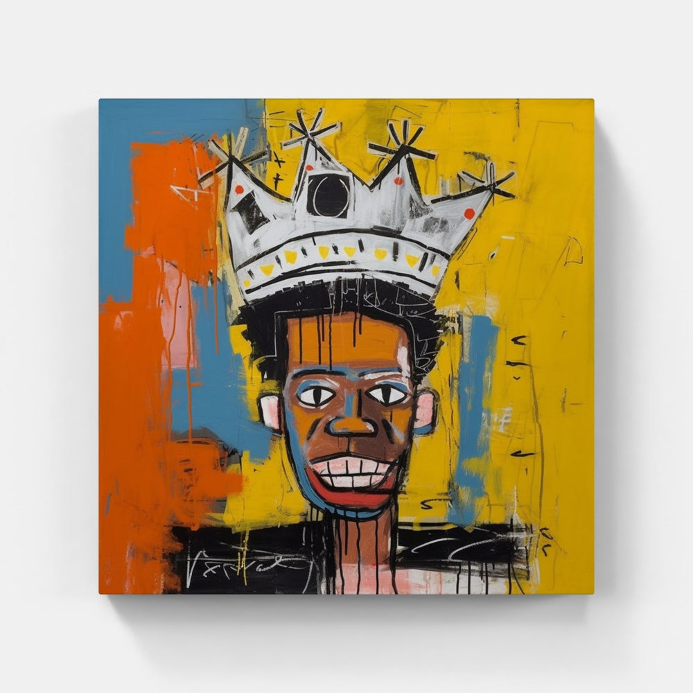 Basquiat's Bold Expressions-Canvas-artwall-Artwall