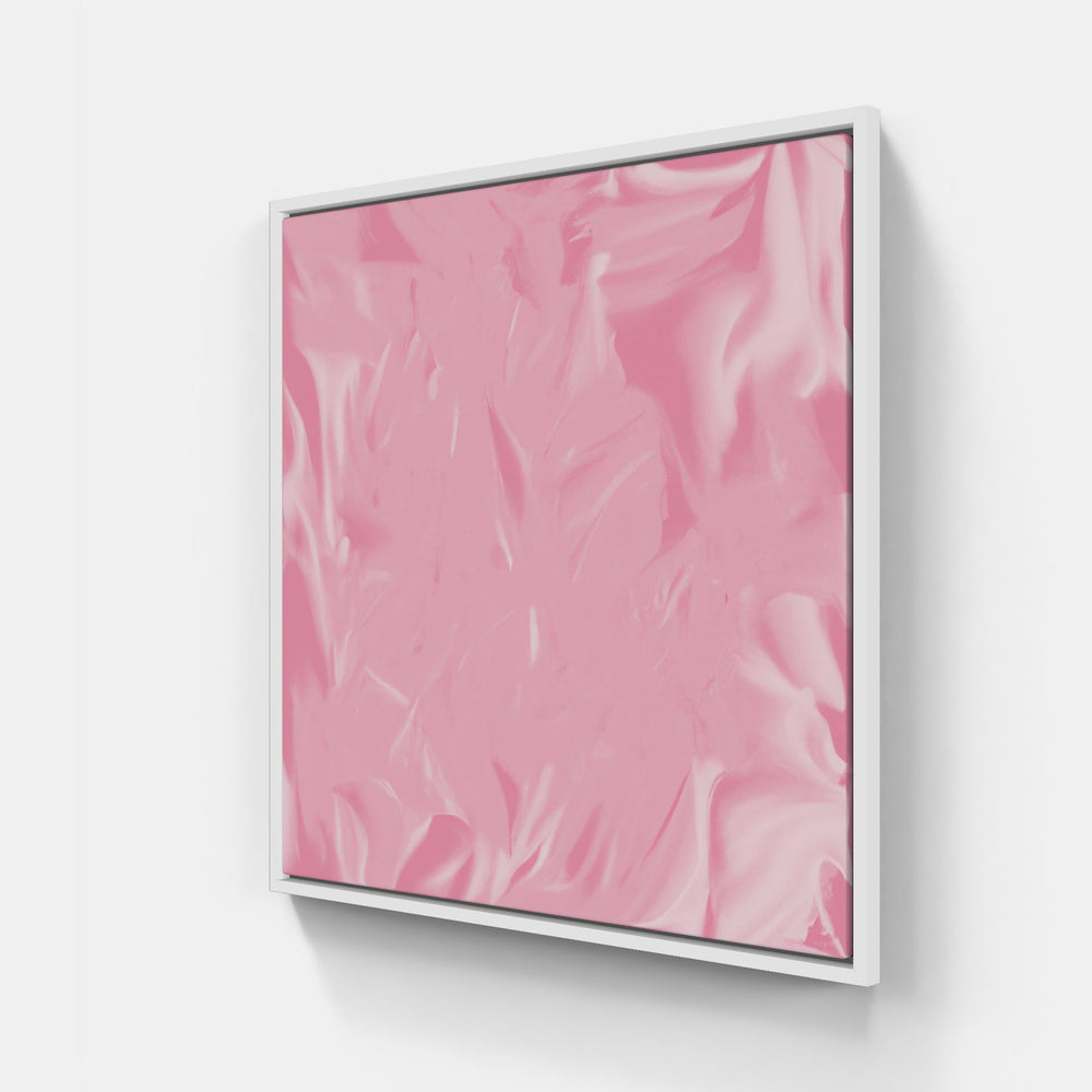 Pink Sunshine Smiles-Canvas-artwall-20x20 cm-White-Artwall