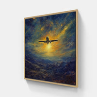 Airborne Impressions-Canvas-artwall-20x20 cm-Unframe-Artwall