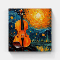 Captivating Violin Waltz-Canvas-artwall-Artwall