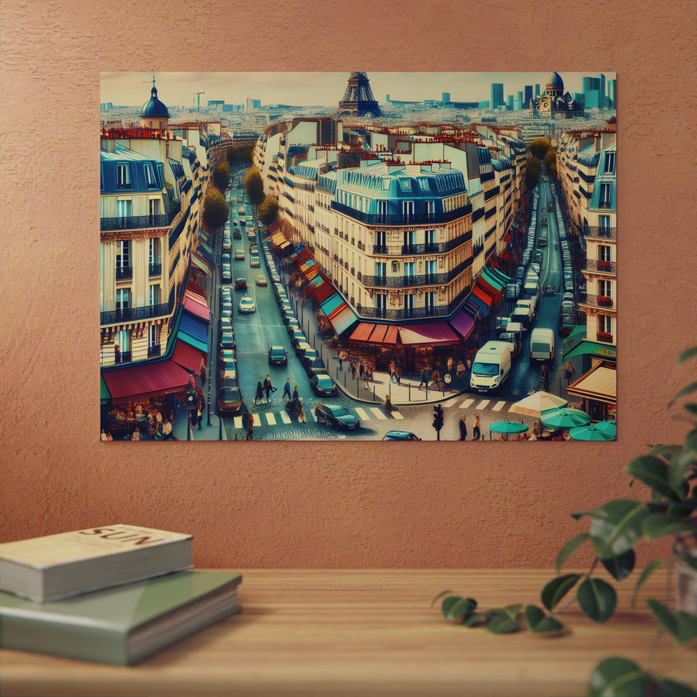 Paris que j'aime.- Tableau aluminium