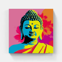 Buddha Zen Pop-Canvas-artwall-Artwall
