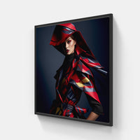 Fashion Essence Revealed-Canvas-artwall-20x20 cm-Black-Artwall