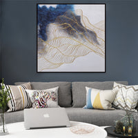 Golden Wave Oil Painting