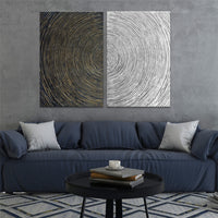 Contemporary Spiral Painting
