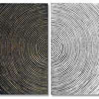 Contemporary Spiral Painting