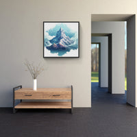 Tranquil Mountain Retreat-Canvas-artwall-Artwall