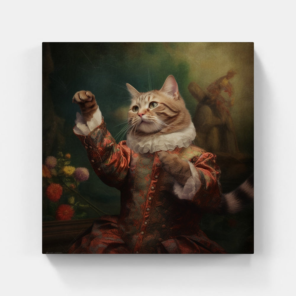 Flemish cat-Canvas-artwall-Artwall