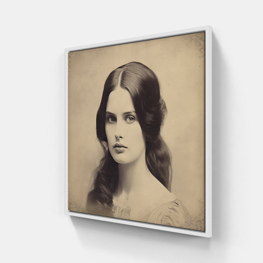 Captivating Daguerreotype Heritage-Canvas-artwall-20x20 cm-White-Artwall