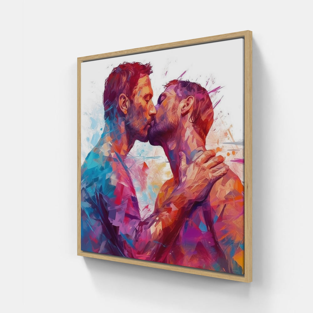 Amorous Passion Devotion Harmony-Canvas-artwall-Artwall