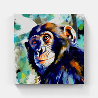 Wild Monkey Masterpiece-Canvas-artwall-Artwall