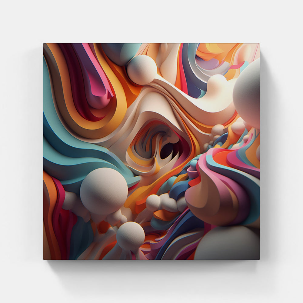 Kaleidoscopic Dreams-Canvas-artwall-Artwall
