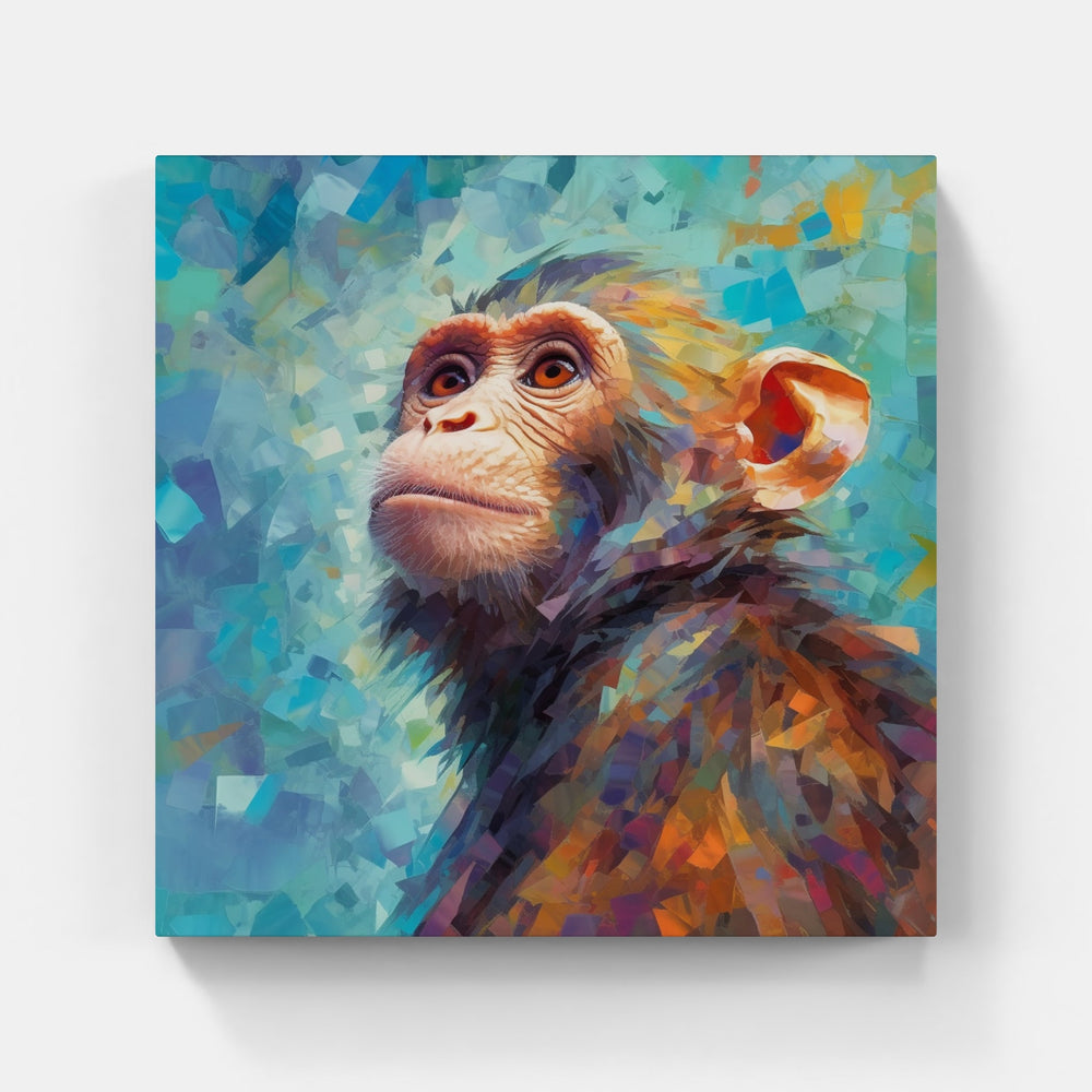 Enchanting Monkey Masterpiece-Canvas-artwall-Artwall