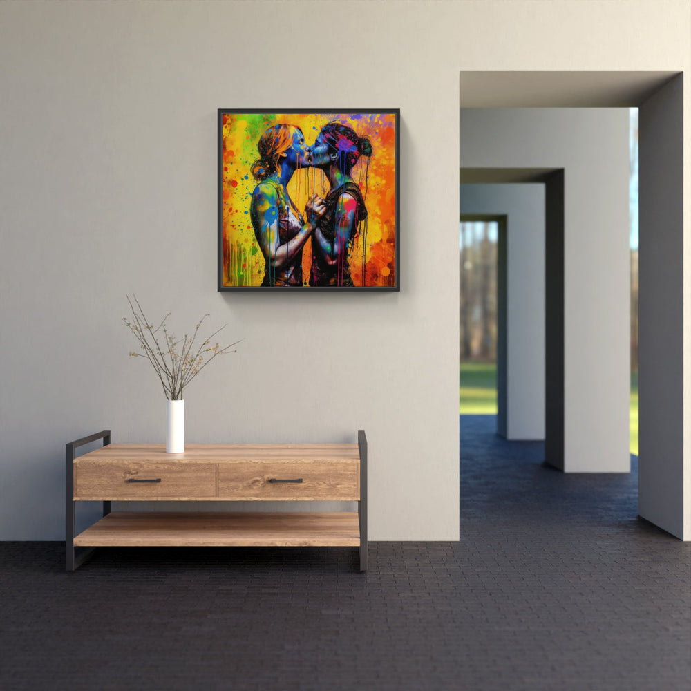 Eternal Harmony Devotion Kiss-Canvas-artwall-Artwall