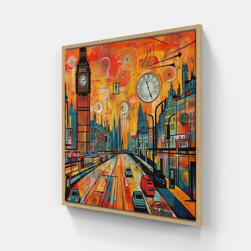 London Urban Tapestry-Canvas-artwall-Artwall