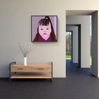 Pink time fleeting-Canvas-artwall-Artwall