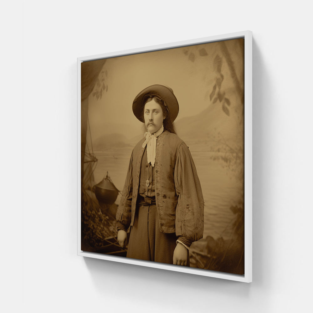 Daguerreotype Legacy Unveiled-Canvas-artwall-20x20 cm-White-Artwall