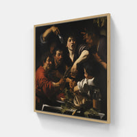 Timeless Caravaggio Creation-Canvas-artwall-20x20 cm-Wood-Artwall