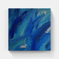 Blue dreaming-Canvas-artwall-Artwall