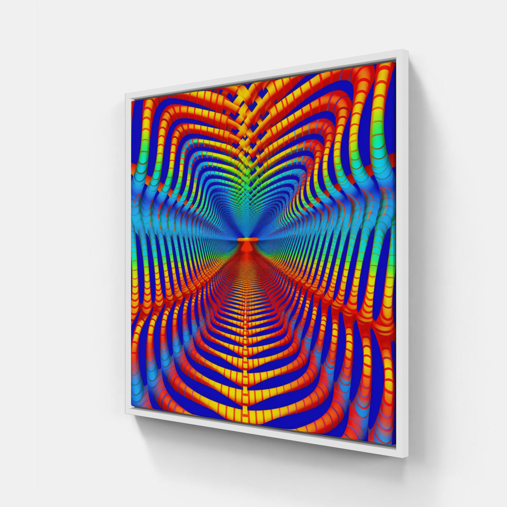 Visual Illusion Symphony-Canvas-artwall-20x20 cm-White-Artwall