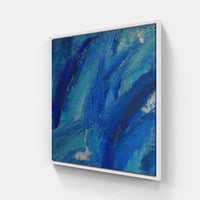 Blue dreaming-Canvas-artwall-20x20 cm-White-Artwall