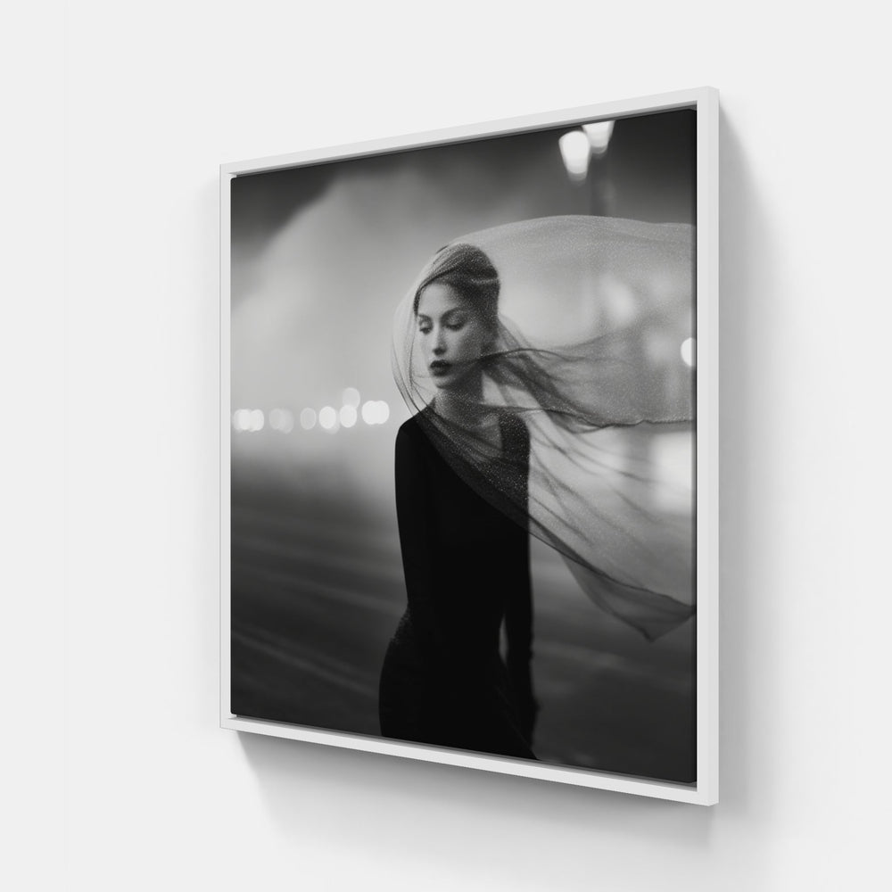 Soulful B&W Portraits-Canvas-artwall-40x40 cm-White-Artwall