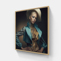 Chic Fashion Serenade Unveiled-Canvas-artwall-Artwall